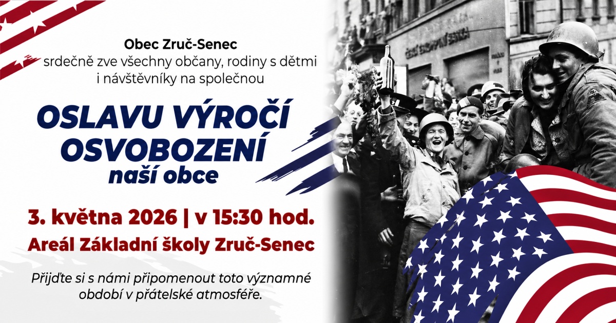 Připomenutí osvobození Zruče a Sence americkou armádou