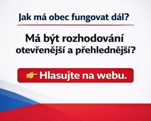 Jak má obec fungovat dál? Vyjádřete se.