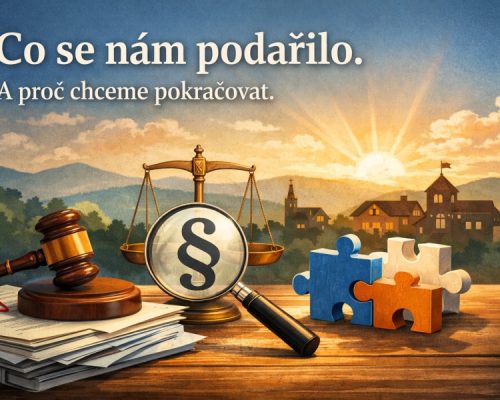Co se nám podařilo. A proč chceme pokračovat.