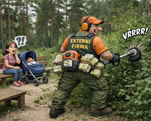 Lesopark a podivná ekonomika údržby