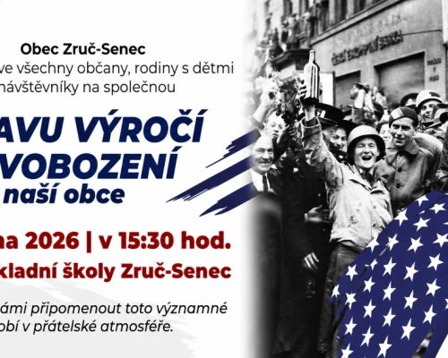 Připomenutí osvobození Zruče a Sence americkou armádou