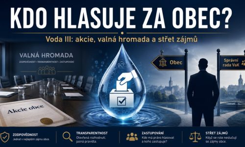 Voda III: Kdo vlastně hlasuje za obec?