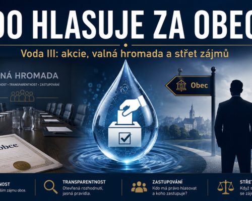 Voda III: Kdo vlastně hlasuje za obec?